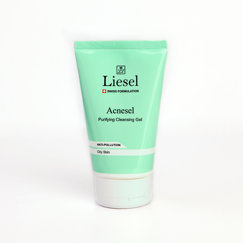 ژل شست‌وشوی ضدجوش لیزل مدل Acnesel مناسب پوست چرب و جوش‌دار حجم 150 میلی‌لیتر