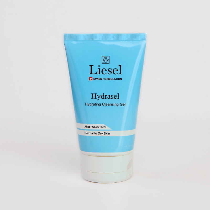ژل شست‌وشوی آبرسان لیزل مدل Hydrasel مناسب پوست نرمال تا خشک حجم 150 میلی‌لیتر
