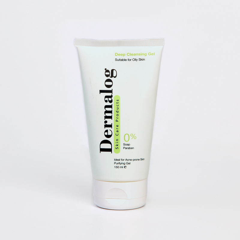 ژل شست‌وشوی عمقی درمالوگ مدل Deep Cleansing مناسب پوست چرب و آکنه‌ای حجم 150 میلی‌لیتر