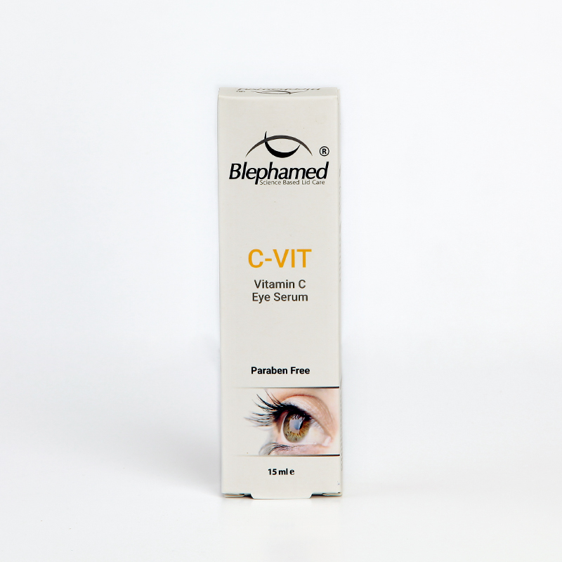 سرم دور چشم ویتامین C بلفامد Blephamed C-VIT – روشن‌کننده و ضدتیرگی (۱۵ میل)