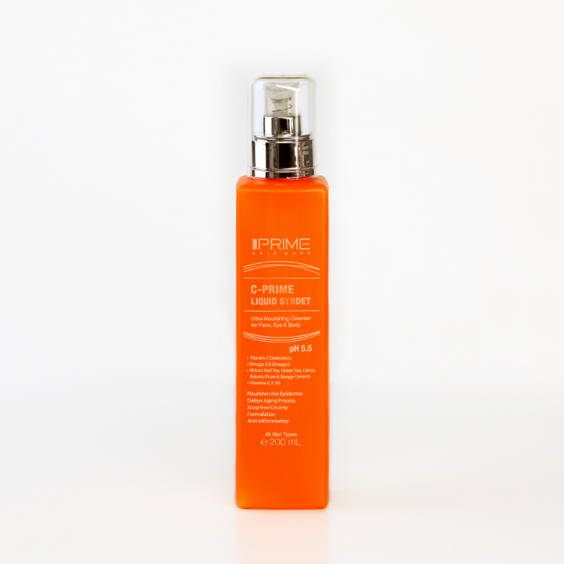 سین‌دی‌ت مایع سی‌پرایم پرایم Prime C-Prime Liquid Syndet حجم 200 میلی‌لیتر