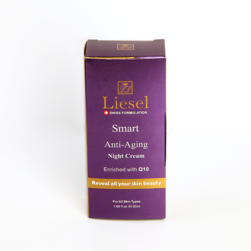 کرم شب ضدچروک لایسل مدل Smart Anti-Aging حجم 50 میلی‌لیتر