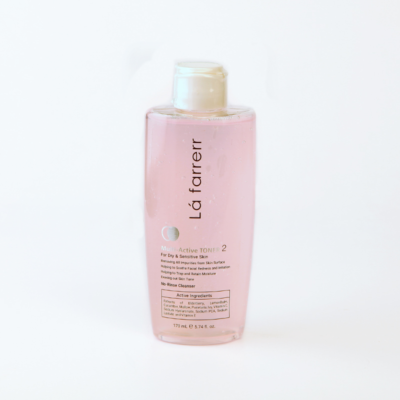 تونر چندمنظوره لافارر شماره 2 – مناسب پوست خشک و حساس