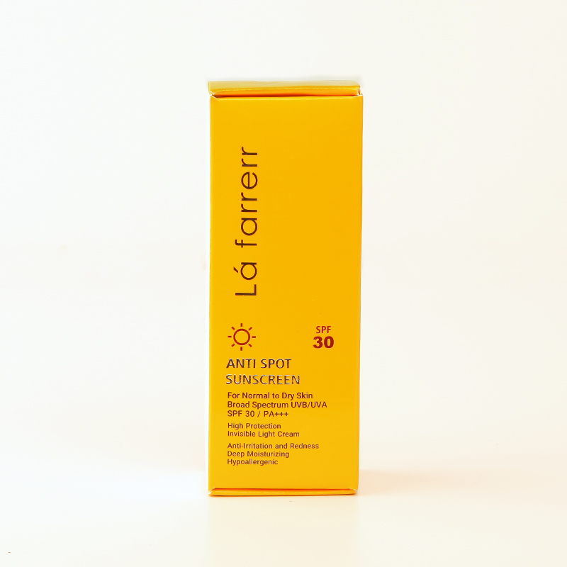 کرم ضدآفتاب ضدلک لافارر SPF 30 – مناسب پوست نرمال تا خشک