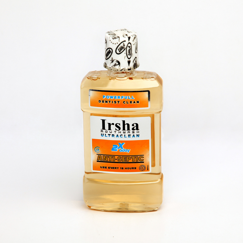 دهان‌شویه ایرشا Irsha مدل Anti-Septic آنتی‌سپتیک – پاکسازی عمیق و ضدعفونی‌کننده – حجم 250 میلی‌لیتر