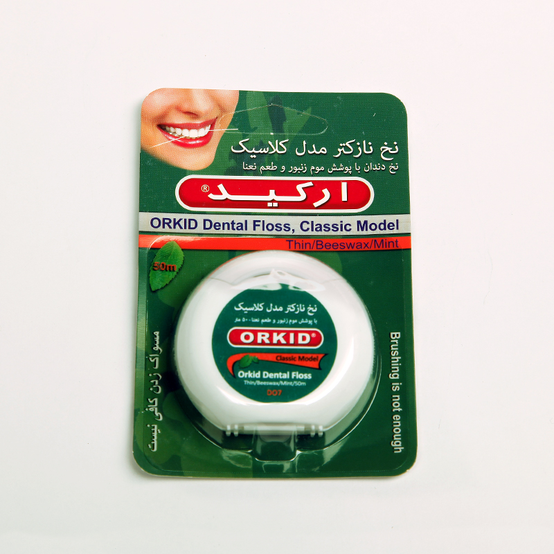 نخ دندان ارکید مدل Classic با طعم نعناع (۵۰ متر)