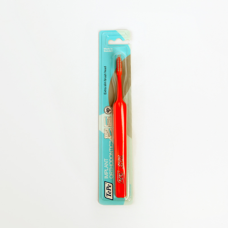 مسواک تخصصی TePe مدل Implant & Orthodontic – ساخت سوئد