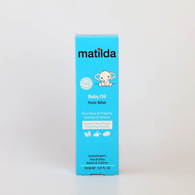 روغن کودک ماتیلدا Matilda Baby Oil – مناسب صورت و بدن (150 میل)