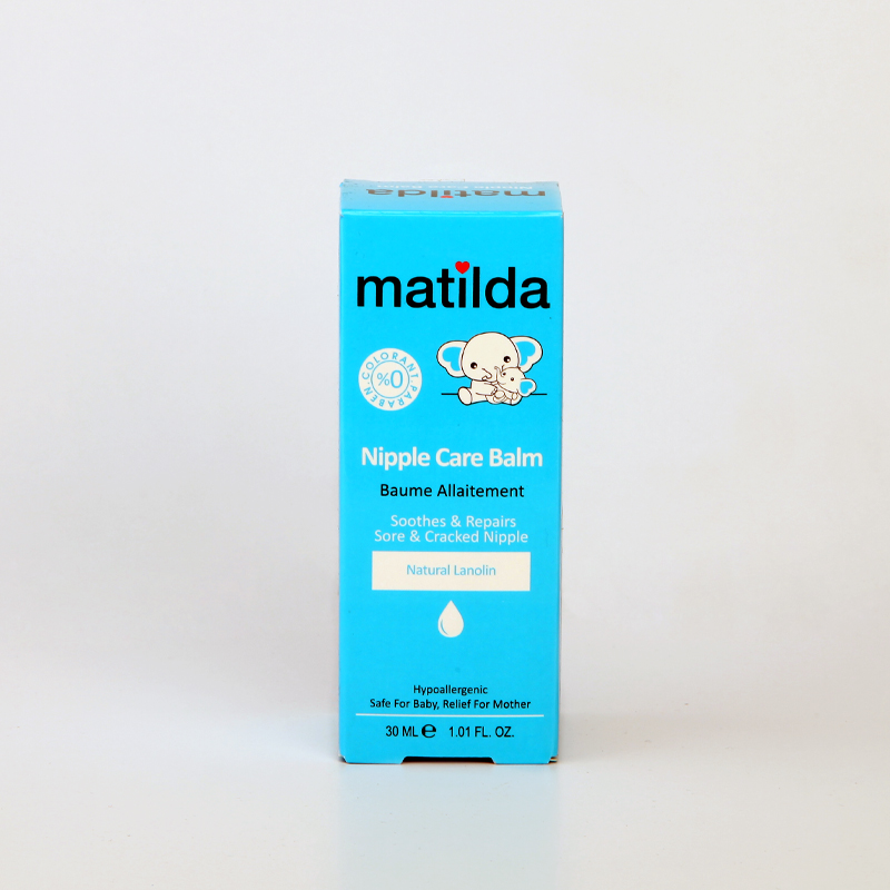 بالم مراقبت و ترمیم‌کننده نوک سینه Matilda حاوی لانولین طبیعی – 30 میلی‌لیتر