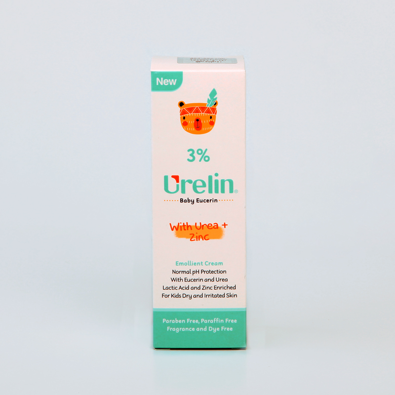 کرم اوره‌لین ۳٪ مخصوص کودکان – حاوی اوره و زینک (Urelin Baby 3% With Urea + Zinc)