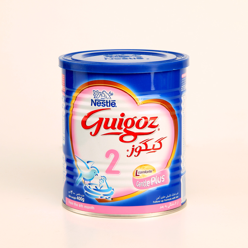 شیر خشک گیگوز 2 نستله – مناسب از ۶ ماهگی به بعد (400 گرم)
