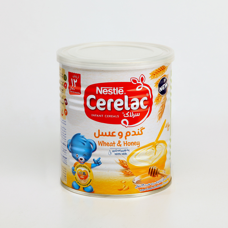 سرلاک گندم و عسل نستله Nestlé Cerelac Wheat & Honey With Milk