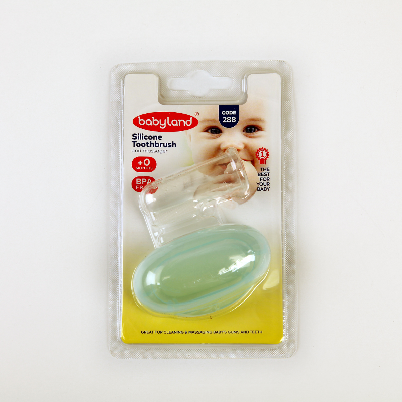 مسواک و ماساژور سیلیکونی نوزاد Baby Land – کد 288