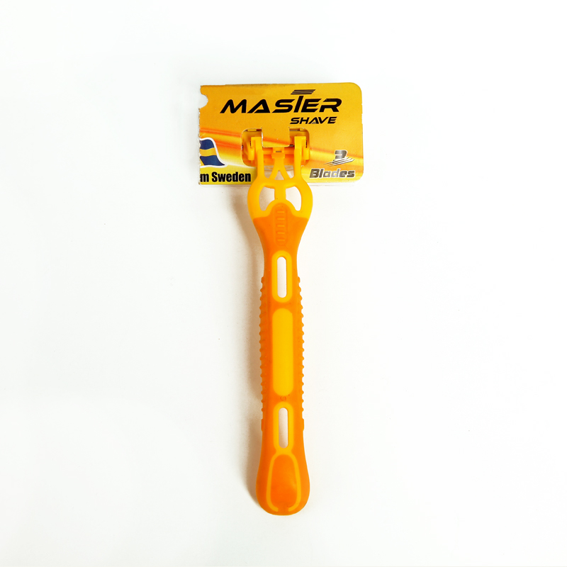 تیغ اصلاح مسترشیو (Master Shave) مدل کلاسیک – دسته نارنجی
