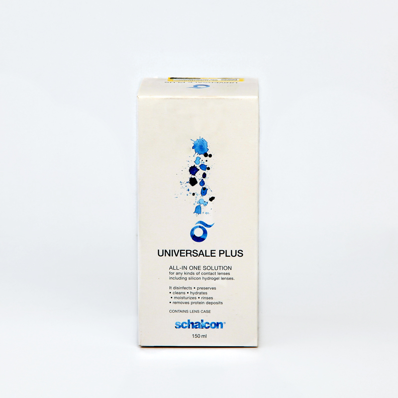 محلول لنز شالکون یونیورسال پلاس (Schalcon Universale Plus) حجم 150 میل