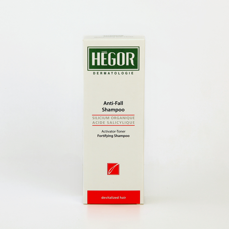 شامپو ضدریزش هگور – حاوی سیلیسیوم آلی و اسید سالیسیلیک (مناسب موهای کم‌جان و ضعیف)