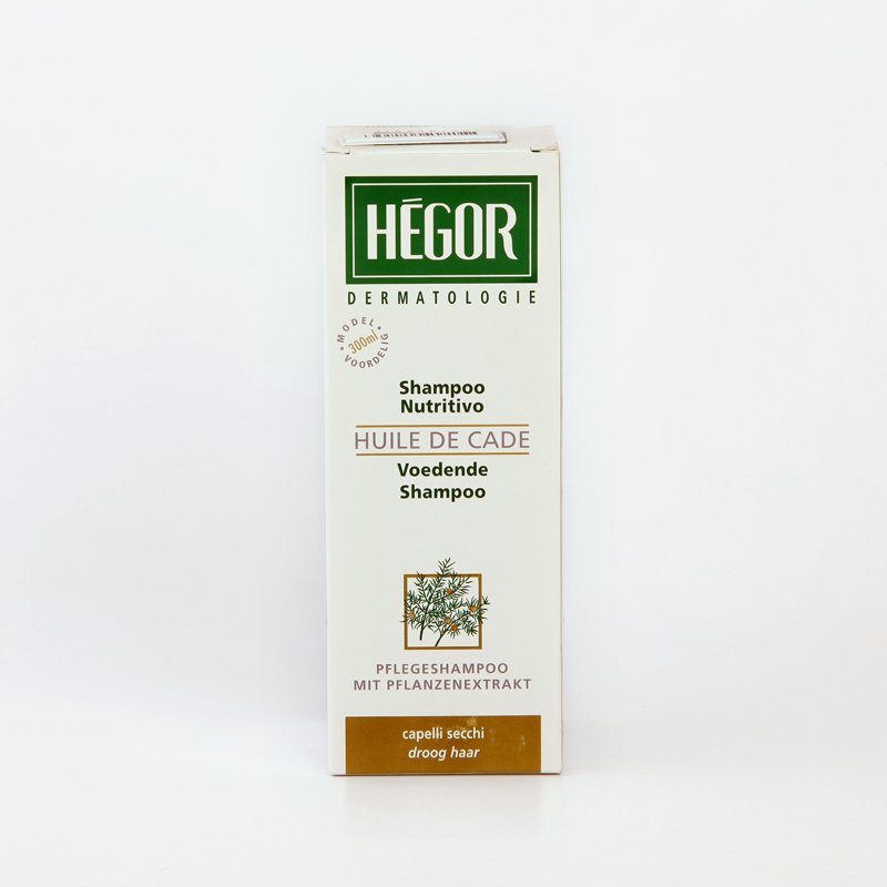 شامپو مغذی هگور با روغن کاد (HUILE DE CADE) – مناسب موهای خشک و دهیدراته
