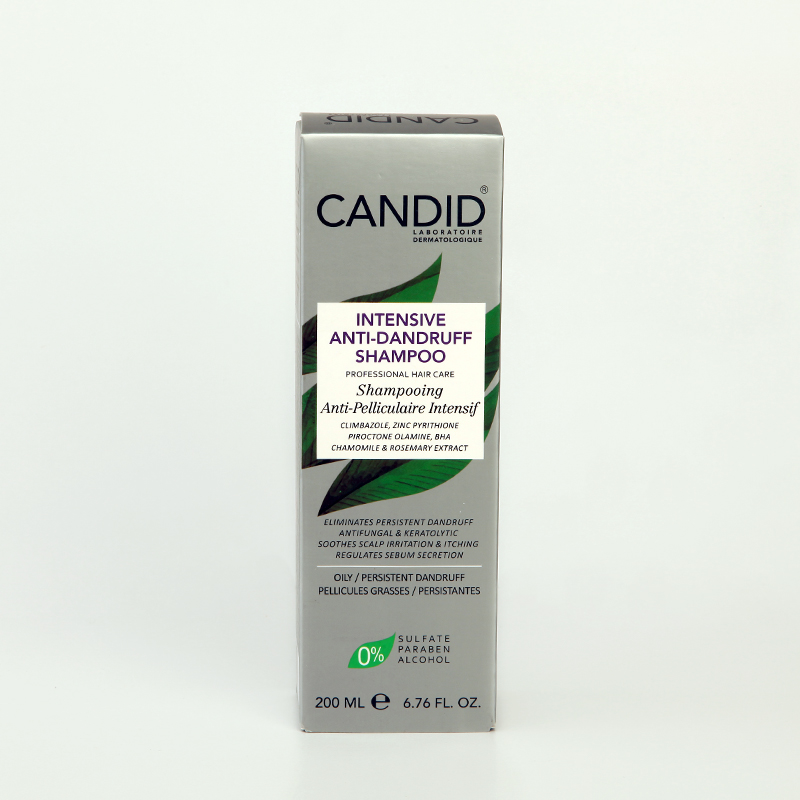 شامپو ضدشوره قوی کندید (Candid Intensive Anti-Dandruff Shampoo) – مناسب شوره چرب و ماندگار