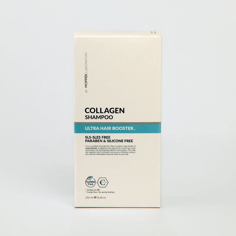 شامپو کلاژن مپک (Moppek) مدل Ultra Hair Booster بدون سولفات، پارابن و سیلیکون