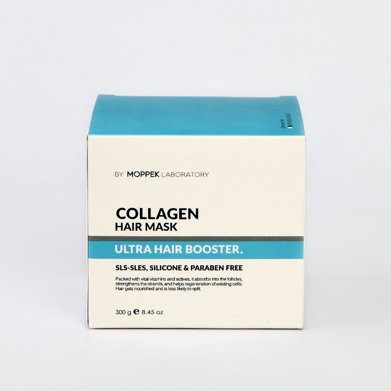 ماسک موی کلاژن مپک (Moppek) مدل Ultra Hair Booster بدون سولفات، سیلیکون و پارابن – 300 گرم