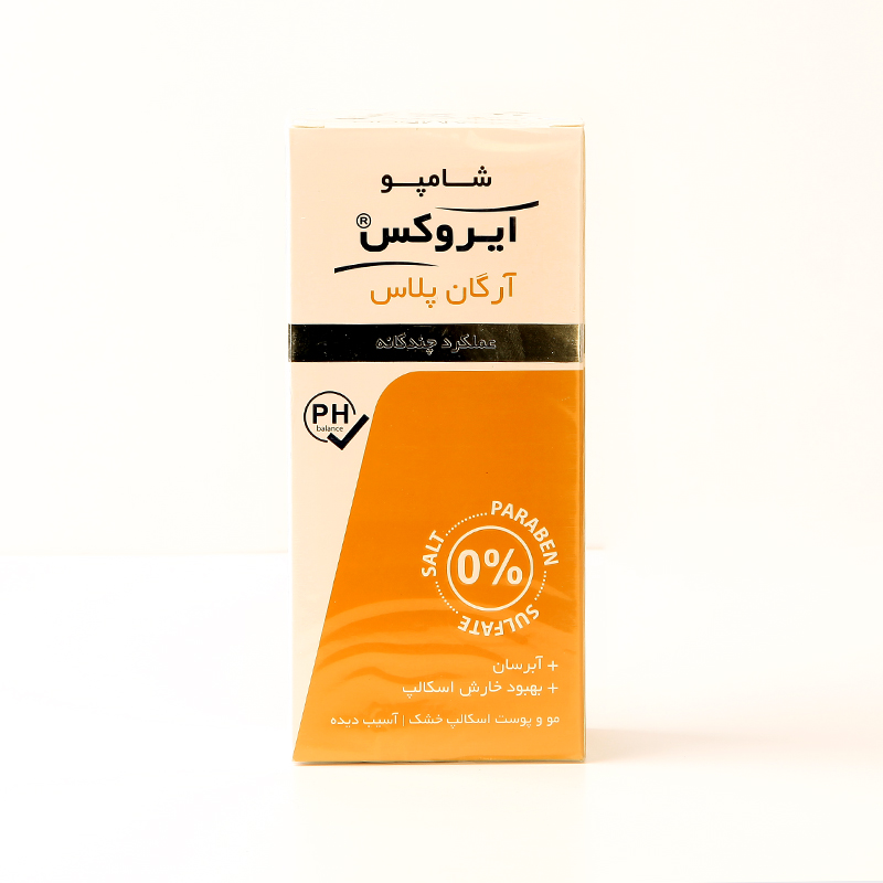 شامپو ایروکس آرگان پلاس مناسب مو و پوست سر خشک و آسیب‌دیده (Irox Argan Plus Shampoo – For Dry & Damaged Hair/Scalp)