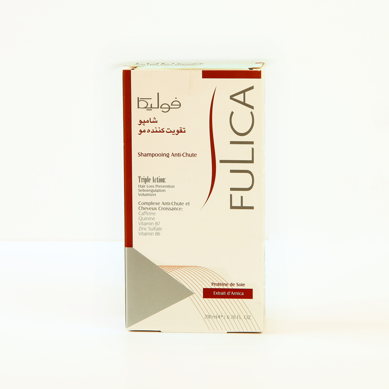 شامپو تقویت‌کننده و ضدریزش مو فولیکا – Fulica Anti-Chute