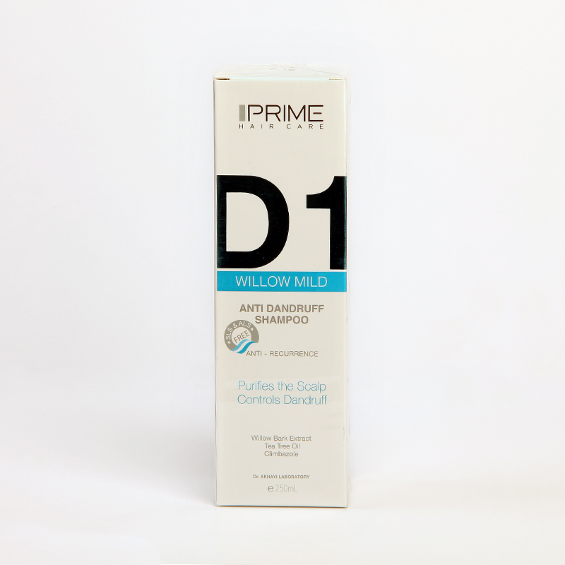 شامپو ضدشوره ملایم پرایم مدل D1 Willow Mild