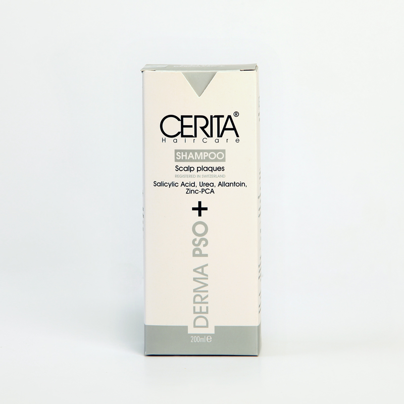 شامپو درمانی سریتا مدل Derma PSO مناسب پلاک‌های پوست سر و شوره‌های مقاوم – 200 میل