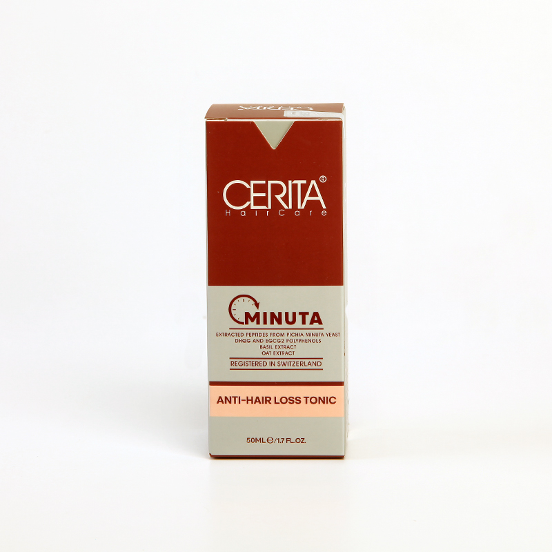 تونیک ضدریزش سریتا مدل Minuta حاوی پپتیدهای مخمر و پلی‌فنول‌ها – 50 میل