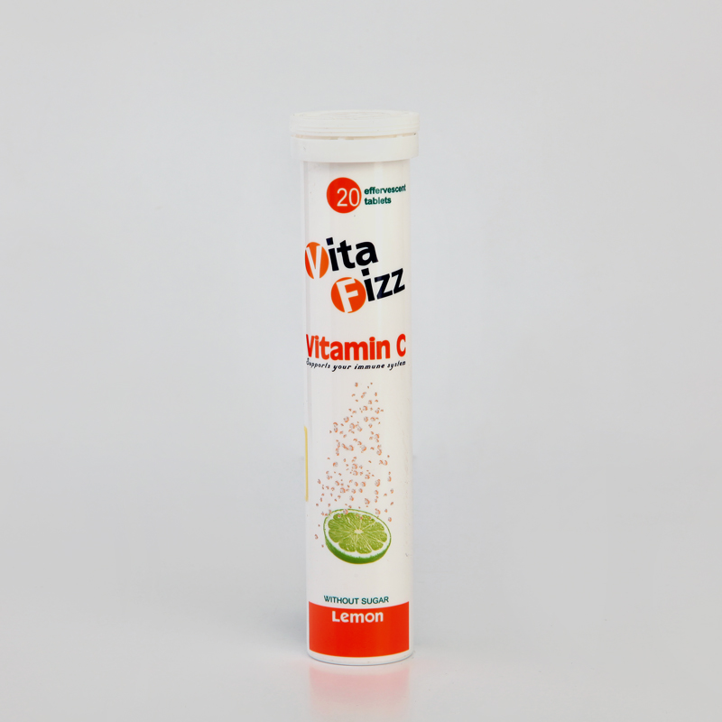 قرص جوشان ویتامین C ویتافیز (Vita Fizz) – طعم لیمو، بدون شکر