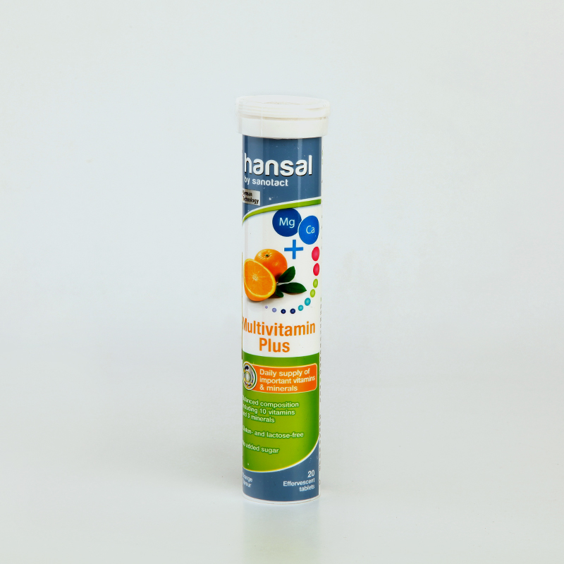 قرص جوشان مولتی‌ویتامین پلاس هانسال (Hansal Multivitamin Plus)