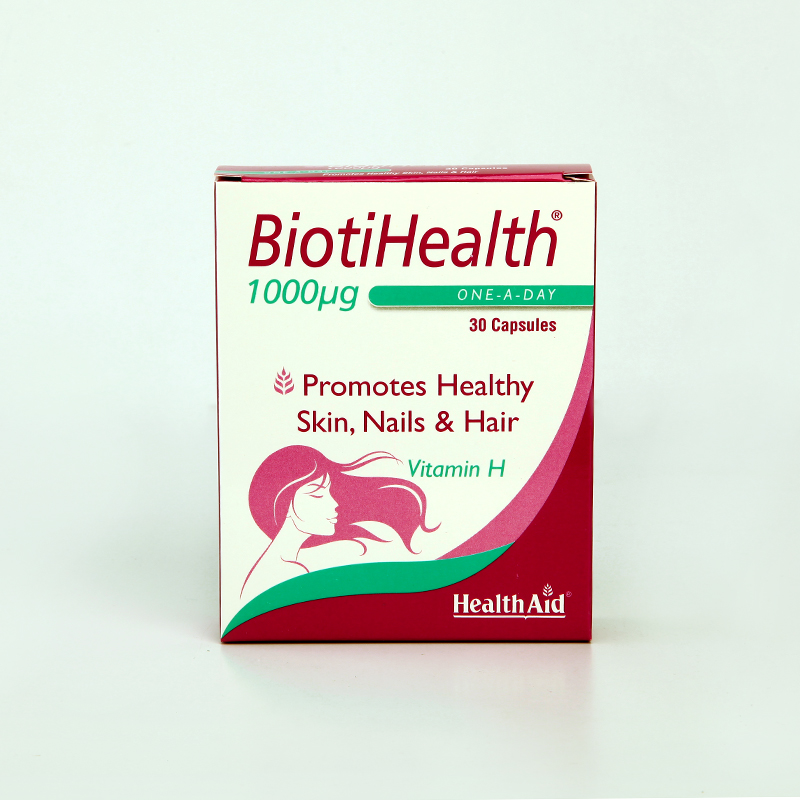 کپسول بیوتی‌هلث هلث اید ۱۰۰۰ میکروگرم – تقویت‌کننده پوست، مو و ناخن (۳۰ عددی)