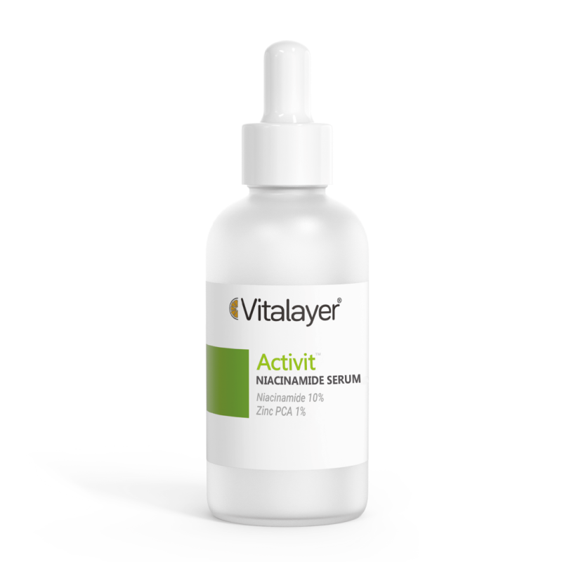 سرم نیاسینامید Vitalayer Activit 10% | کنترل چربی و کاهش جوش پوست