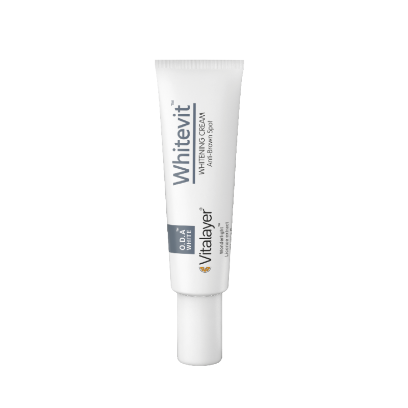 کرم ضد لک Whitevit Whitening Cream ویتالیر | روشن‌کننده و ضد تیرگی پوست