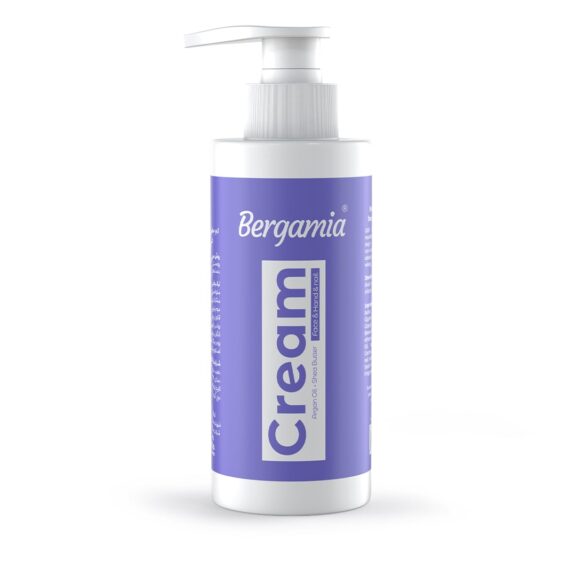 کرم دست مرطوب کننده آرگان 250 میلی برگامیا Bergamia Argan Hand Moisturizing Cream 250ml | تغذیه و لطافت پوست دست با ترکیبات نرم‌کننده