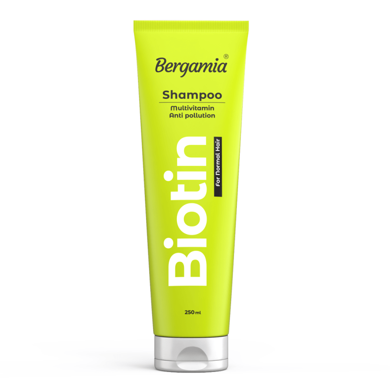 شامپو مولتی ویتامینه و ضدآلودگی موهای معمولی برگامیا Bergamia Multivitamin Anti Pollution Shampoo For Normal Hair | پاکسازی روزانه موهای معمولی و حفظ شادابی