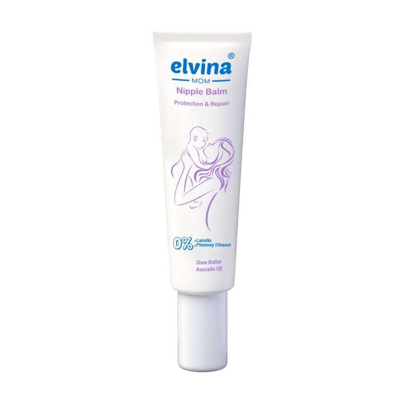 پماد پیشگیری کننده و ترمیم کننده ترک سینه الوینا Elvina Nipple Care Repair Ointment | کمک به پیشگیری و ترمیم خشکی و ترک پوست سینه