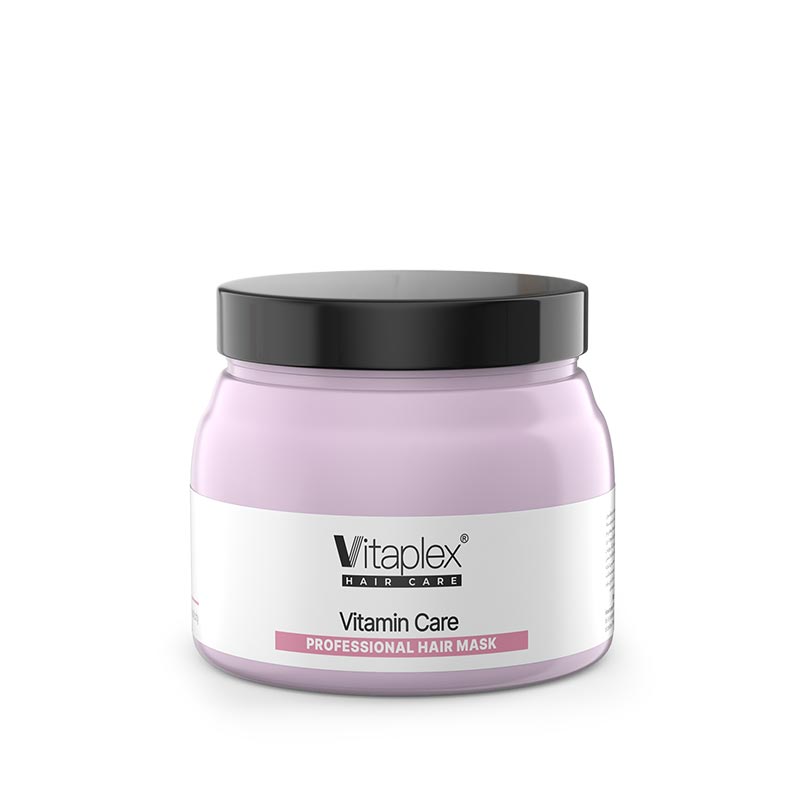 ماسک مو مناسب موهای خشک و فر ویتاپلکس Vitaplex Hair Mask For Dry & Curly Hair | تغذیه، آبرسانی و کمک به کاهش خشکی موهای فر