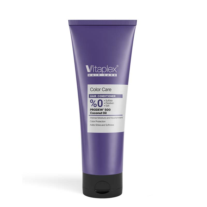نرم کننده مناسب موهای رنگ شده ویتاپلکس Vitaplex Conditioner For Colored Hair | نرم کردن و کمک به کاهش گره‌خوردگی موهای رنگ شده