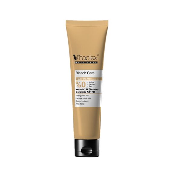 کرم مو مناسب موهای دکلره شده ویتاپلکس Vitaplex Hair Cream For Bleached Hair | کمک به نرمی، کاهش وز و مراقبت از موهای دکلره شده