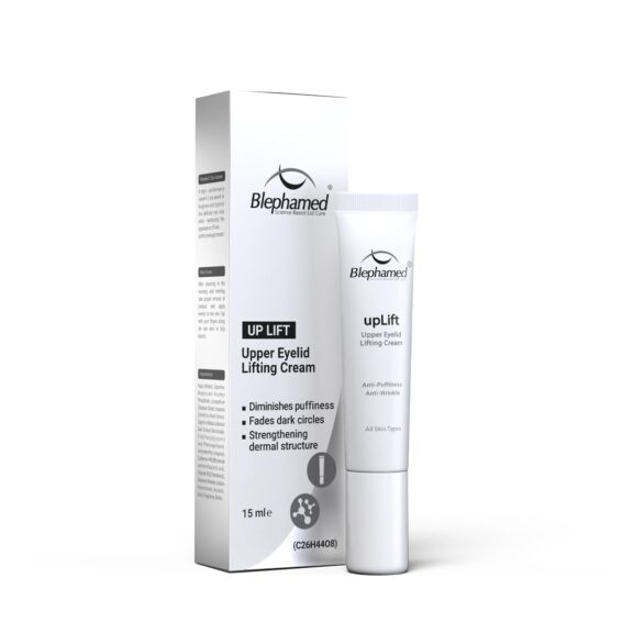 کرم دور چشم هیالورونیک 1 بلفامد Blephamed Hyaluronic Eye Cream 1 | آبرسانی و کمک به لطافت پوست حساس دور چشم
