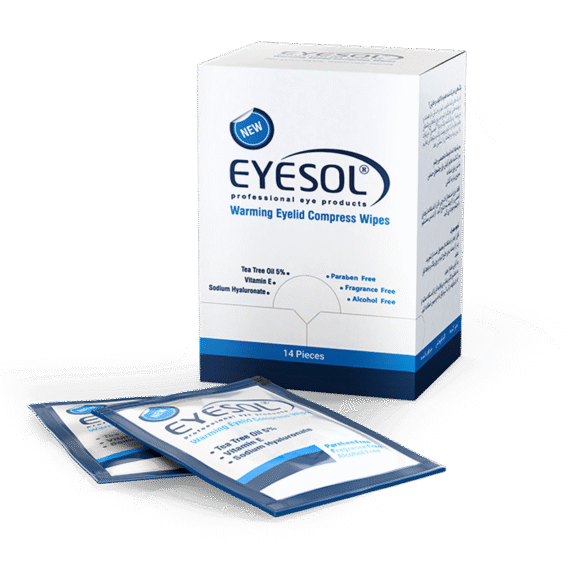 پد پاک کننده پلک و مژه آیسول EYESOL Eyelid & Eyelash Cleansing Pads | پاکسازی سریع و بهداشتی پلک و مژه