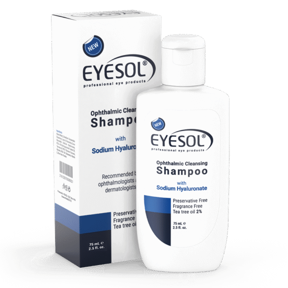 شامپو شستشوی پلک و مژه آیسول EYESOL Eyelid & Eyelash Shampoo 75 ml | شستشوی ملایم پلک و مژه و کمک به پاکسازی آلودگی‌ها