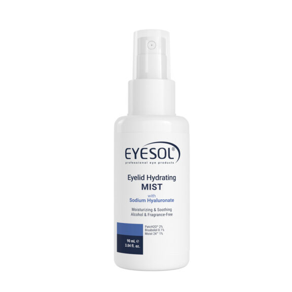 اسپری آبرسان پلک و دور چشم آیسول EYESOL Eyelid Hydrating Mist | رفع فوری خشکی و حساسیت پلک و دور چشم