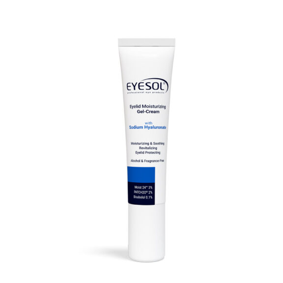 کرم ژل مرطوب کننده پلک و دور چشم آیسول EYESOL Eyelid & Eye Contour Moisturizing Cream Gel | آبرسانی و کاهش خشکی پلک و دور چشم