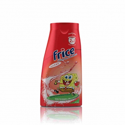 خمیردندان ژل کودک فریس با طعم هندوانه Frice Kids Gel Toothpaste Watermelon | پاکسازی دندان کودک با طعم جذاب هندوانه
