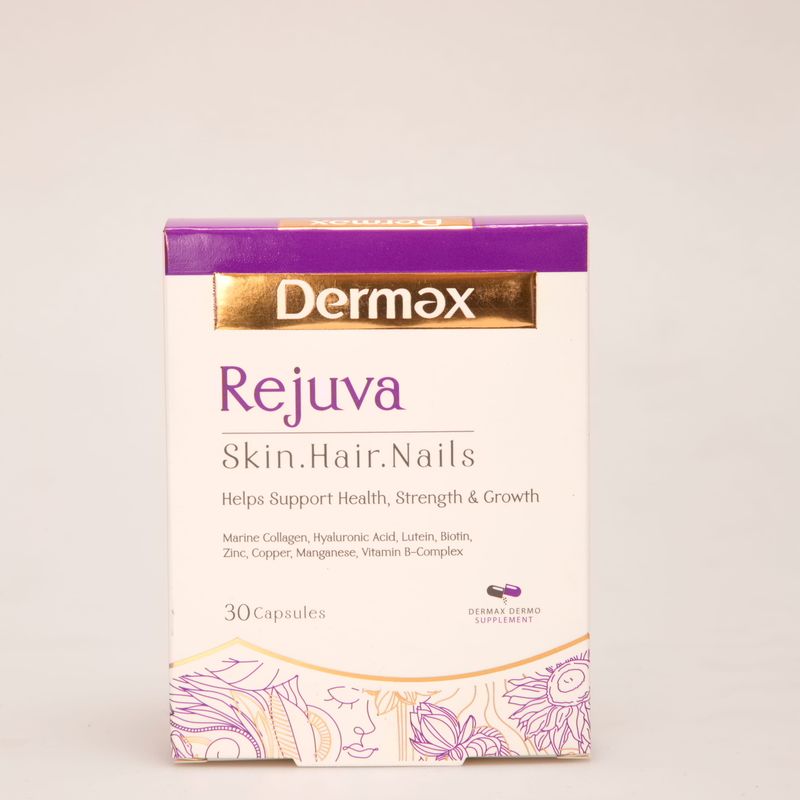 کپسول رجوا درمکس Dermax Rejuva | مکمل کلاژن، تقویت پوست، مو و ناخن