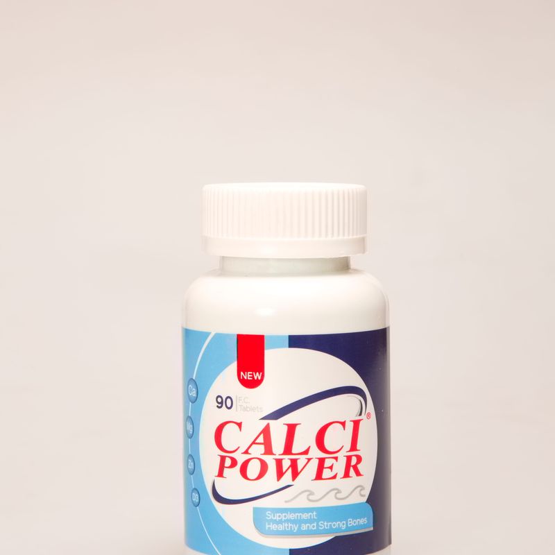 قرص کلسی پاور Calci Power | مکمل کلسیم، منیزیم، زینک و ویتامین D3 برای سلامت استخوان و دندان