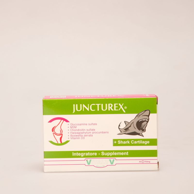 قرص Juncturex | مکمل گلوکزامین، کندرویتین و غضروف کوسه برای سلامت مفاصل
