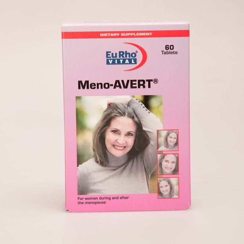 قرص منو اورت یورو ویتال | Meno-AVERT مکمل دوران یائسگی بانوان 60 عددی